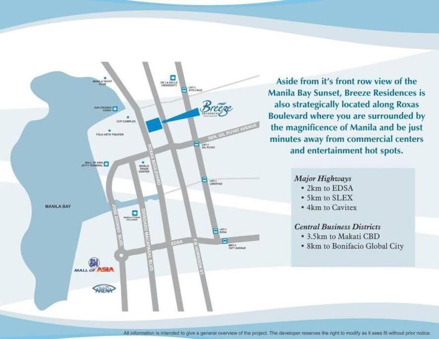 Breeze Residences - 1Br Unit With Balcony -Top Floor Manila Ngoại thất bức ảnh